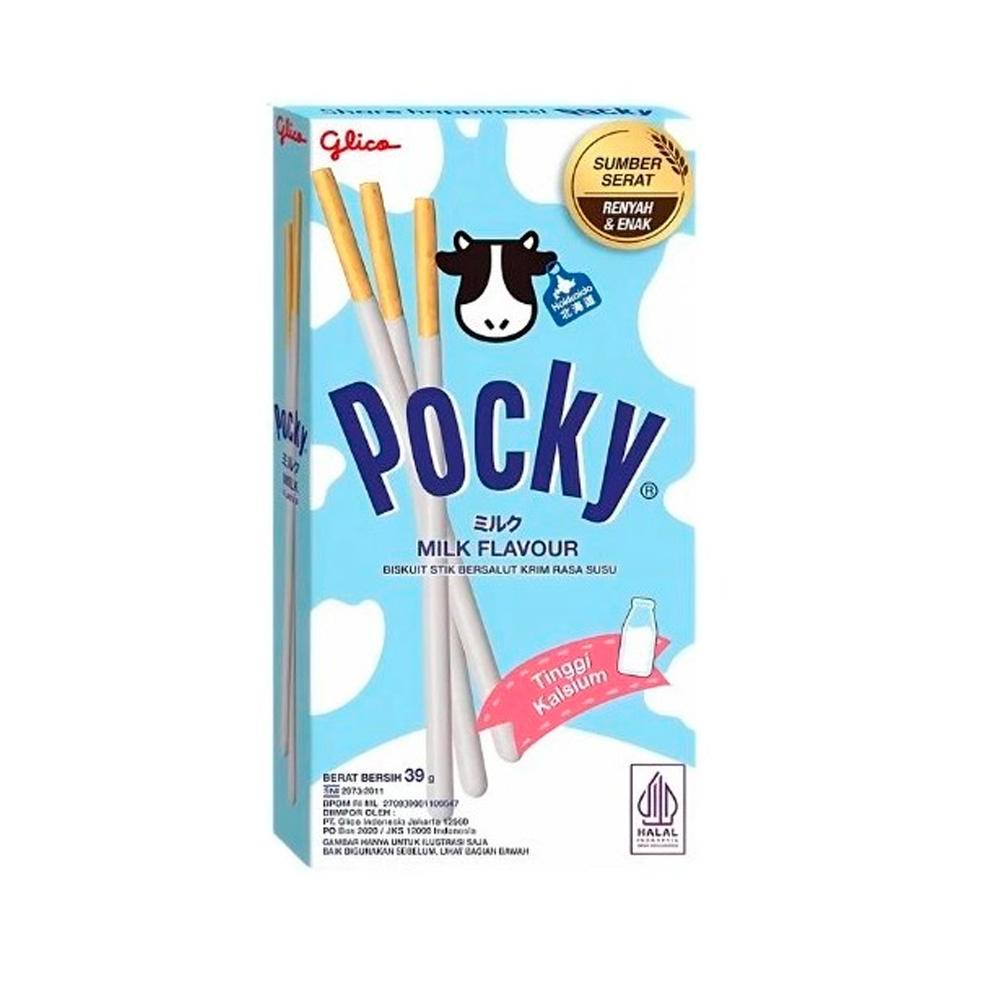 Бисквитные палочки Pocky MILK   39гр