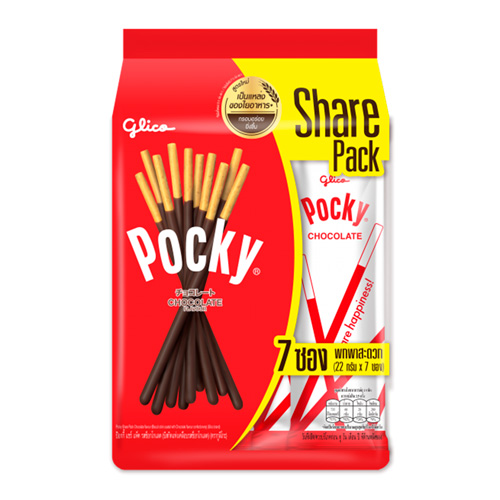Бисквитные палочки Pocky Family Pack Chocolate Flavour   140гр