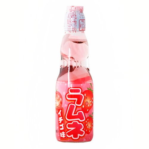 Газ.напиток Ramune со вкусом клубники м  200мл