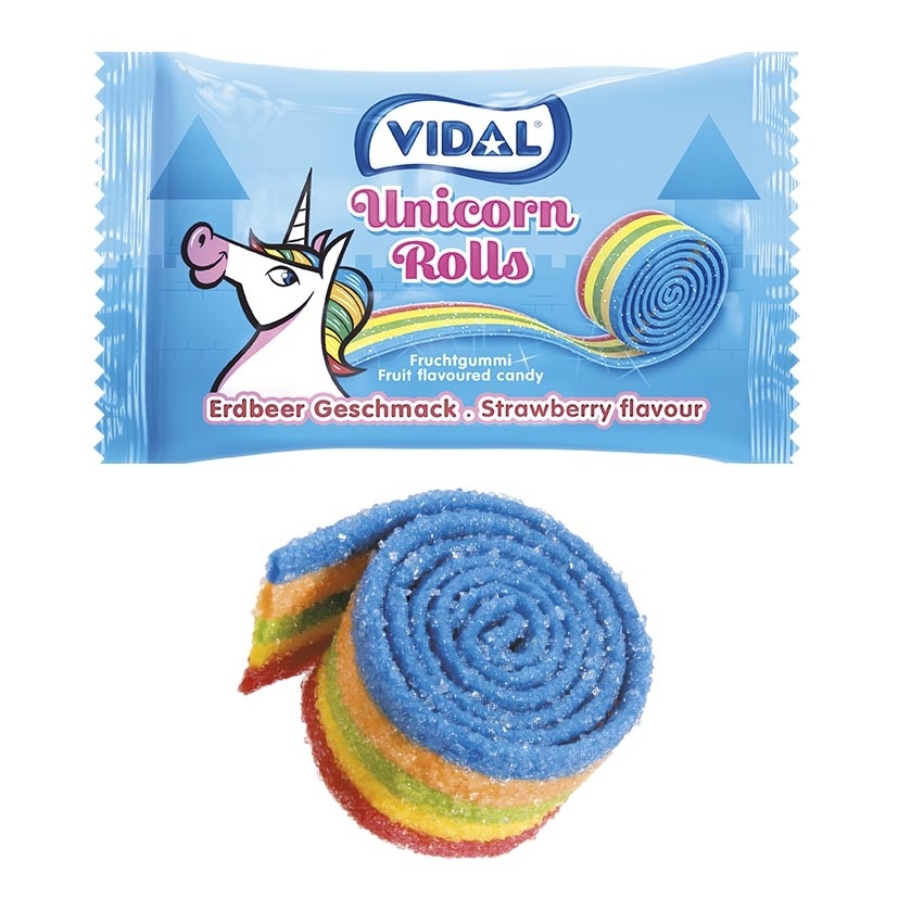Жев.мармелад Vidal Unicorn Rolla Belta 19гр Испания