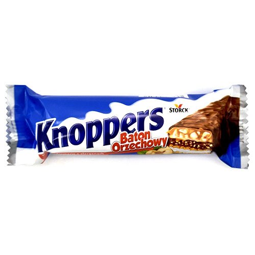 Шоколадный батончик Knoppers Nuts 40гр