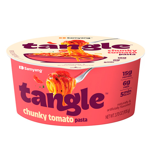 Лапша Samyang TANGLE с густым томатным соусом в чашке   105гр