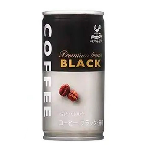 Кофе Tominaga Kobe Black Premium beans(черная) 185мл
