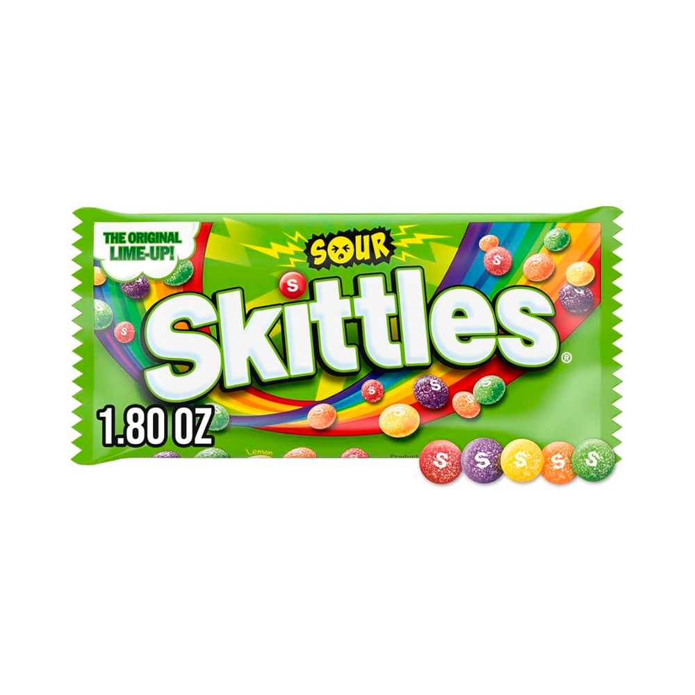 Жев.драже  SKITTLES SOUR CHEWY   51гр
