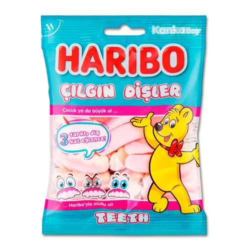 Жев.мармелад Haribo Teeth   80гр