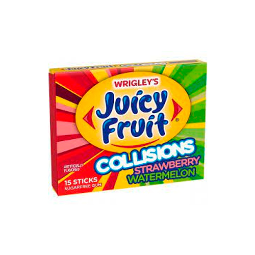 Жев. резинка Juicy Fruit Strawberry Watermelon 40.5гр. США