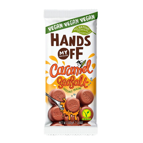Шоколад Hands Off Caramel Seasalt   100гр