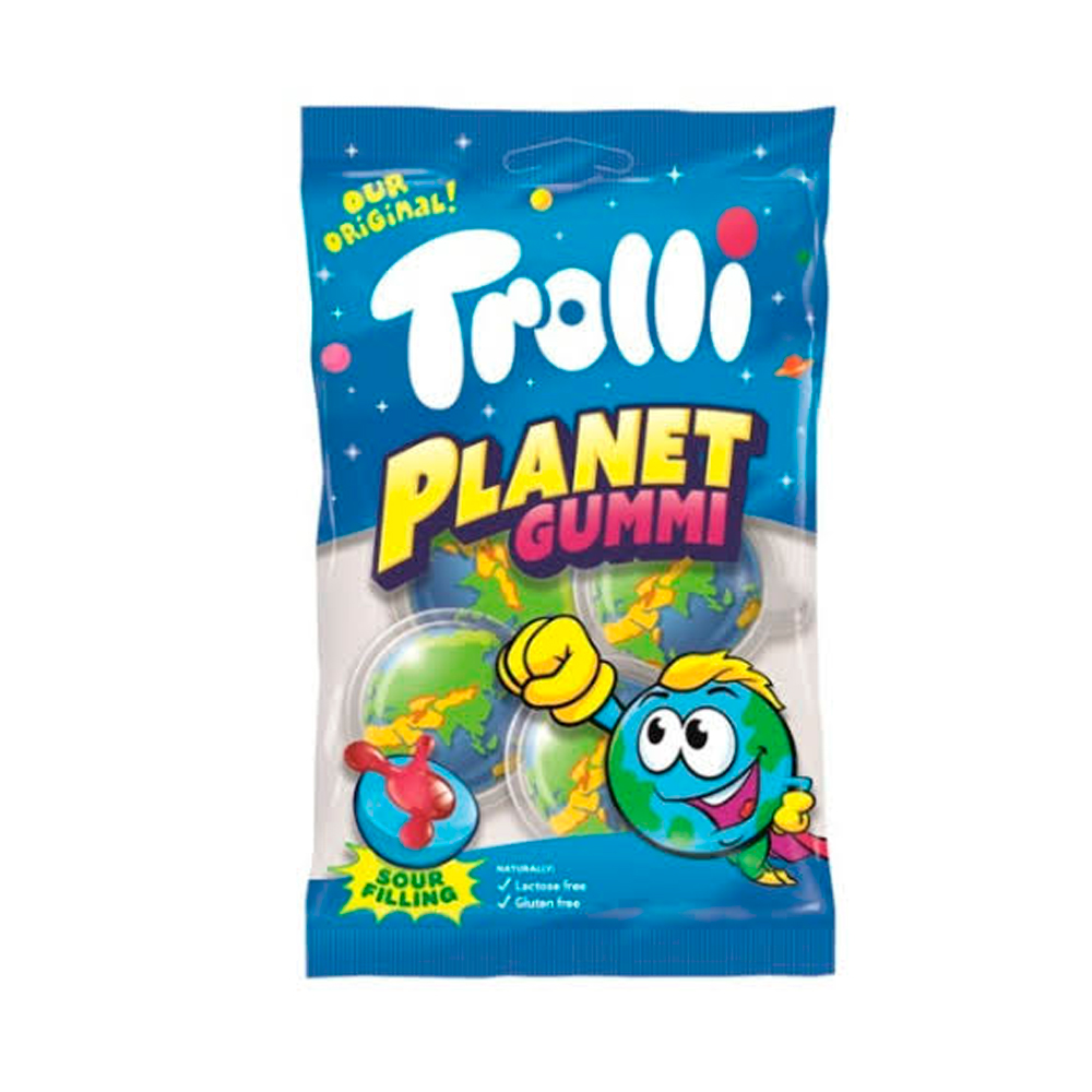 Жев.мармелад Trolli Planet Gummi   75гр