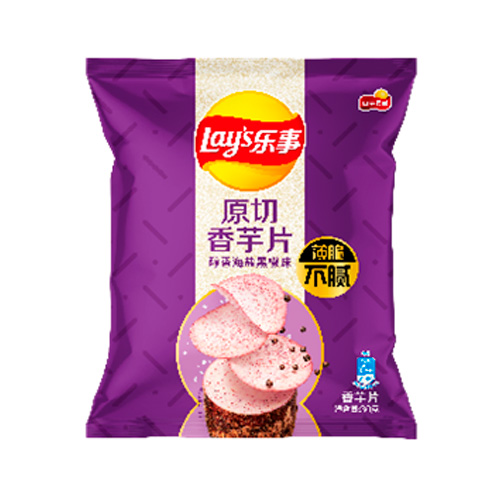 Чипсы Lay's Taro Slices Sea Salt Black Pepper   30гр