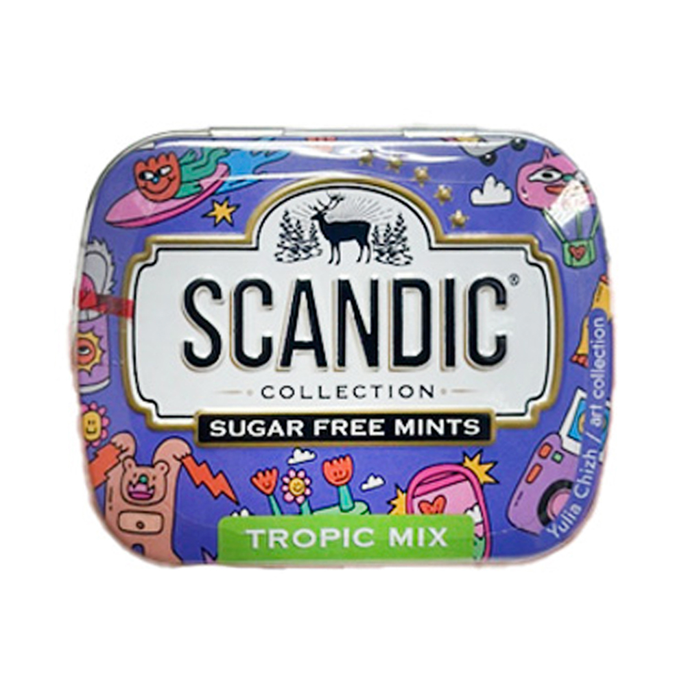 Конфеты Scandic Tropical Mix   14гр