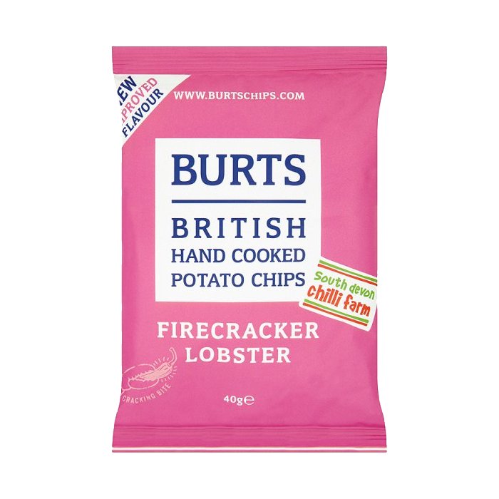 Чипсы картофельные Burts Firecracker Lobster 40 гр.