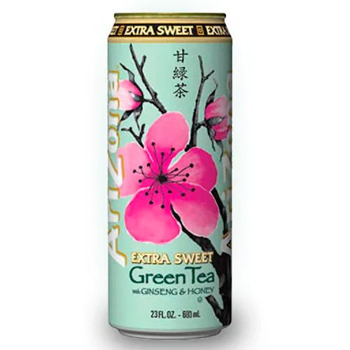 Напиток Arizona EXTRA SWEET Green Tea Ginseng & Honey 680 мл.