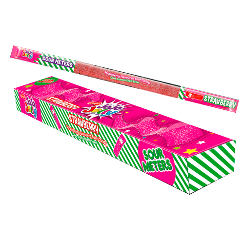 Жев.мармелад JoJo Jelli Sour Meters Strawberry 15гр