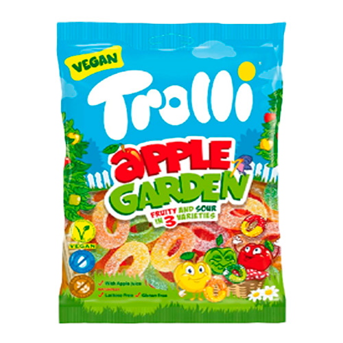 Жев.мармелад Trolli Trolli Apple Garden   150гр