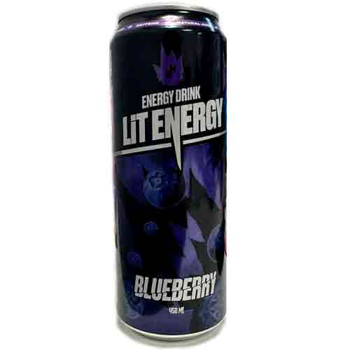 Напиток энергетический Lit Energy Blueberry 450мл