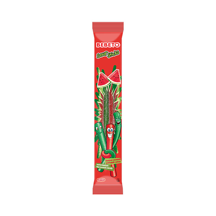 Мармелад Bebeto Sour Sticks Watermelon 30гр