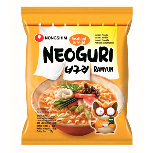 Лапша Nongshim Neoguri Seafood & Mild   120гр