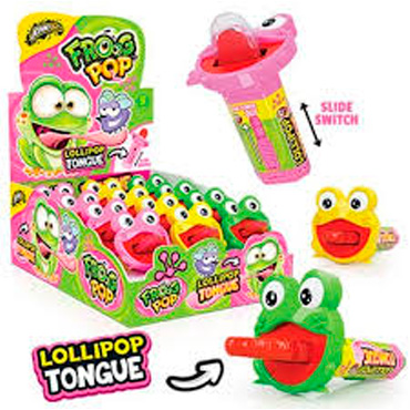 Леденцы Johny Bee Frog Pop   10гр