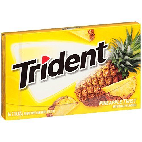 Жев.резинка Trident Pineapple Twist   26,6гр