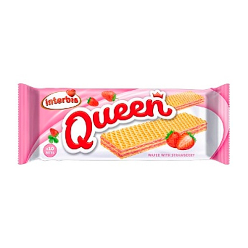 Вафли Queen Strawberry   50гр