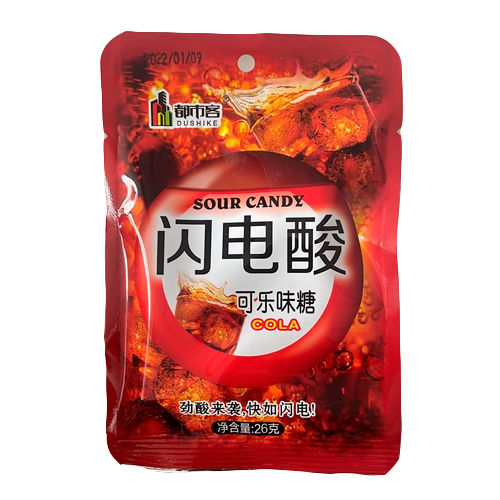 Конфеты Dushike Sour Candy Кола 26гр.