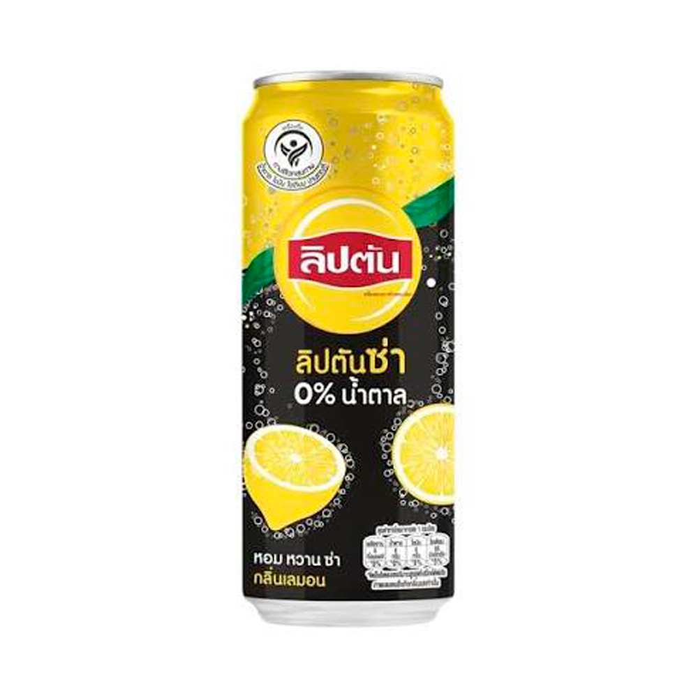 Чайный напиток Lipton Ice Tea Lemon Soda Zero Sugar    325мл