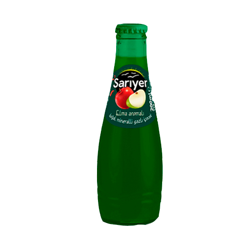 Газ. Напиток Sariyer со вкусом яблока (стекло) 200мл