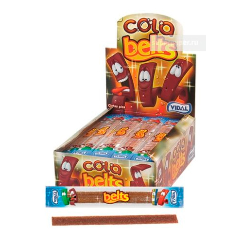 Жев.мармелад Vidal Cola Belts 9гр