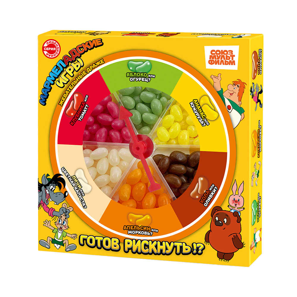 Драже ZED Candy Мармеладские игры Союзмультфильм   120гр