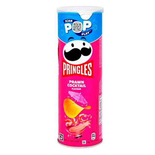 Чипсы Pringles Prawn Coctail   165гр