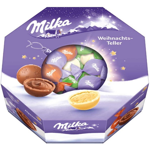 Milka Xmas Plate 141гр.