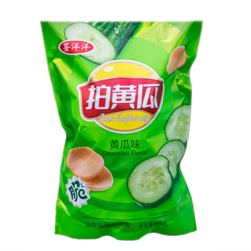 Чипсы Potato Complacenetly Cucumber Flavor 275гр