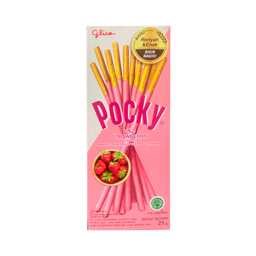 Бисквитные палочки Pocky Strawberry   21гр