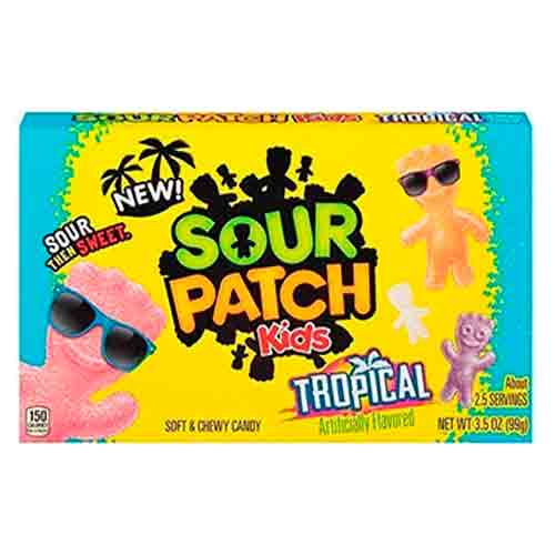 Конфеты Sour Patch Tropical 99гр