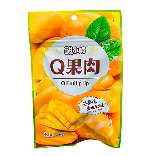 Мармелад Q Fruit Pulp Манго 28гр.