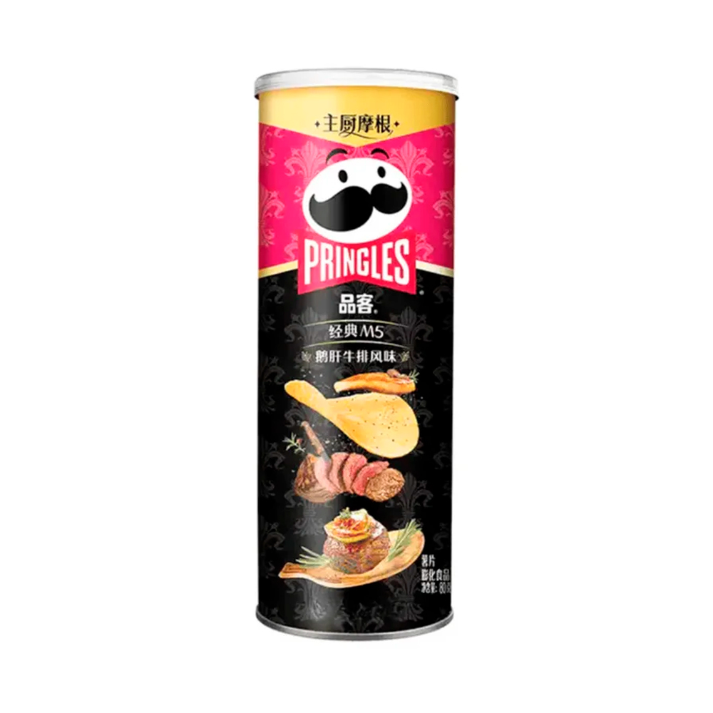 Чипсы Pringles Classic M5 steak and foie gras   80гр