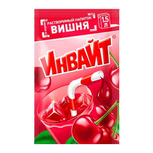 Растворимый напиток Invite Вишня   12гр