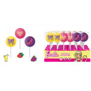 ЛУЧИК Barbie карамель на палочке 10гр