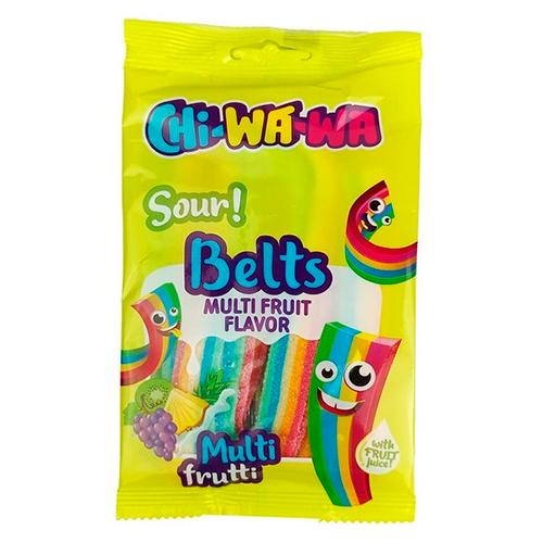 Мармелад Chi-Wa-Wa Multi Sour Belts 80гр.