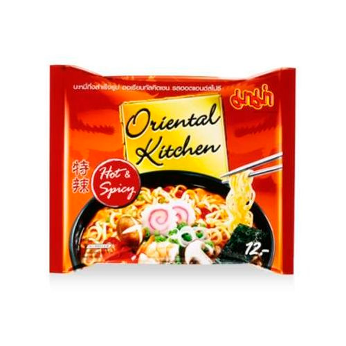 Лапша Mama Oriental Kitchen Instant Noodle Pack 4 Hot and Spicy   85гр