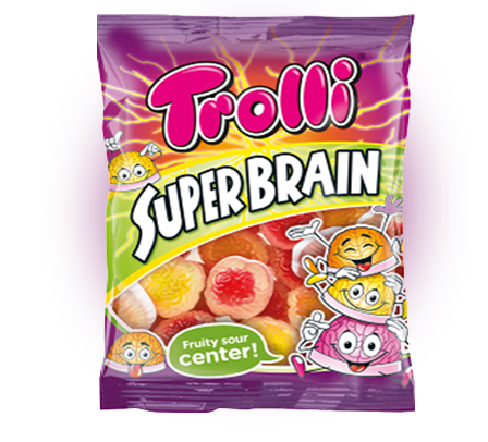 Мармелад Trolli 100гр Супер мозг