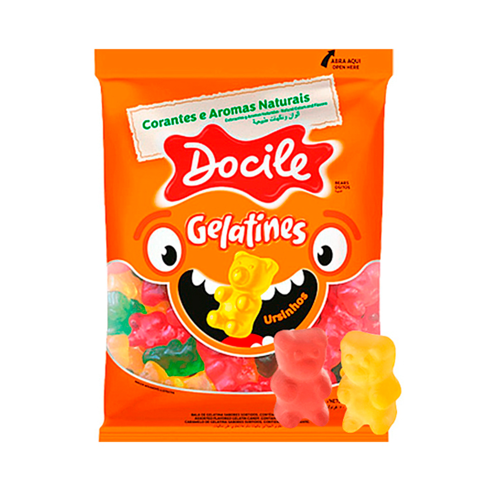 Жев.мармелад DOCILE Тatural fruits bears   80гр