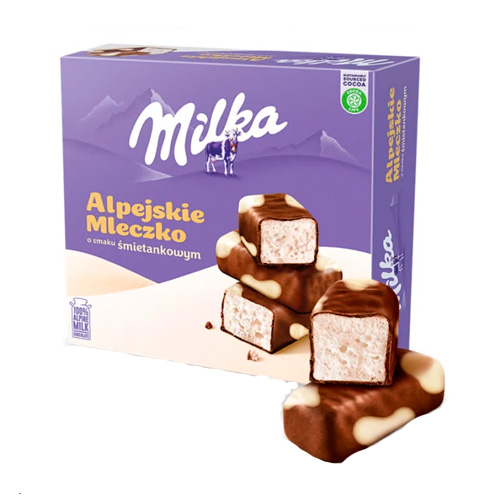 Конфеты Milka Alpine Milk Happy Cow   330гр