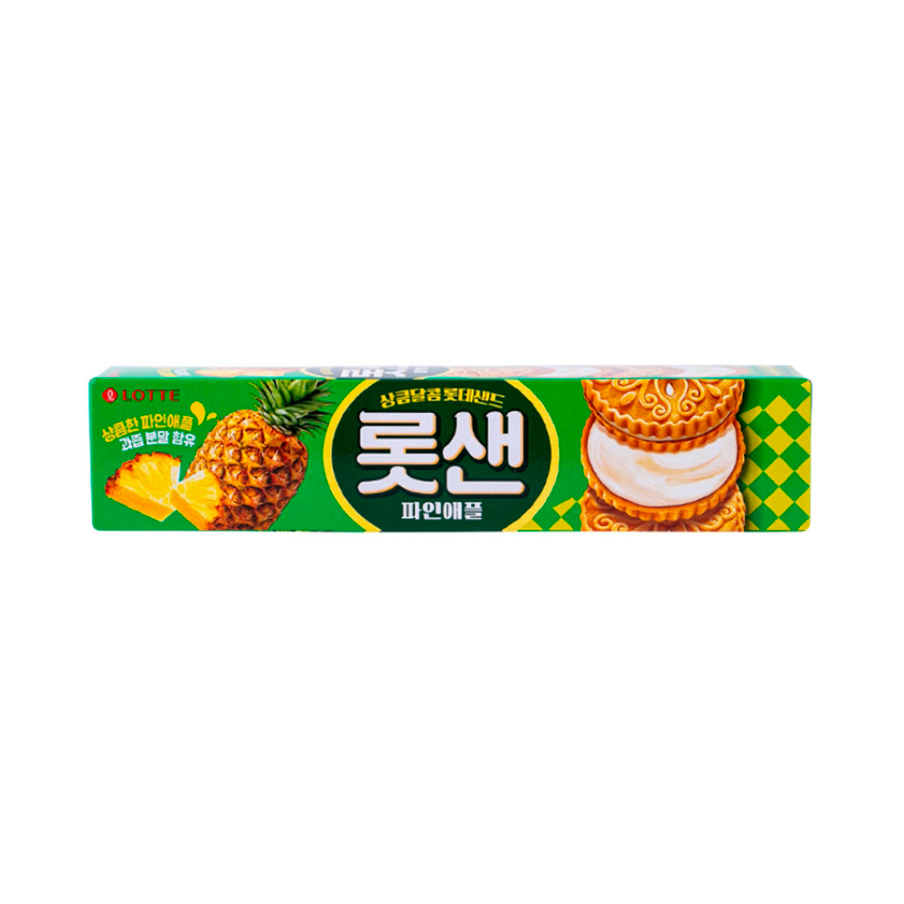 Печенье Lotte Sand со вкусом ананаса   105гр