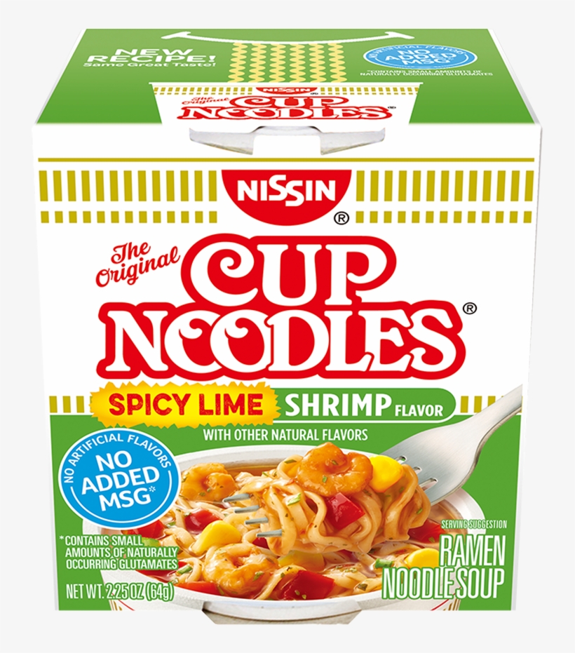 Лапша Cup Noodles Spicy Lime Shrimps 64гр