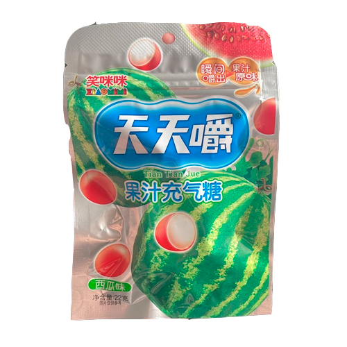 Конфеты Tian Tian Jue Арбуз 25гр.
