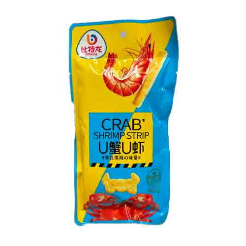 Чипсы Crab Shrimp Strip 32гр