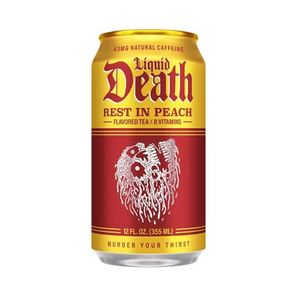 Газ.напиток Liquid Death Rest In Peach Tea   355мл