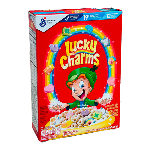 Сухой завтрак Lucky Charms с маршмеллоу    297гр