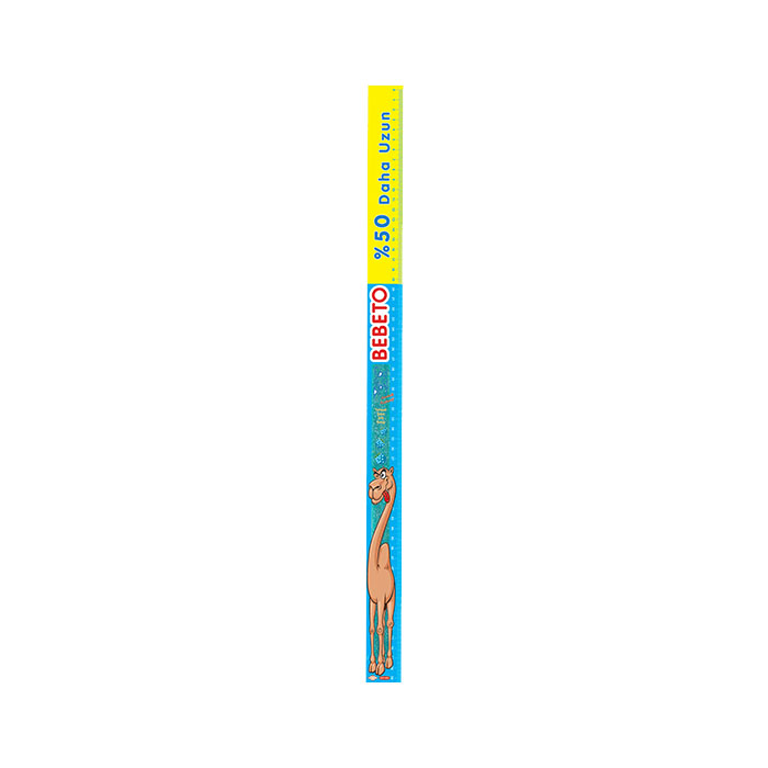 Bebeto Sour Blast Raspberry. 15гр Супер кислая мармеладная ленточка в индивидуальной упаковке. 30см